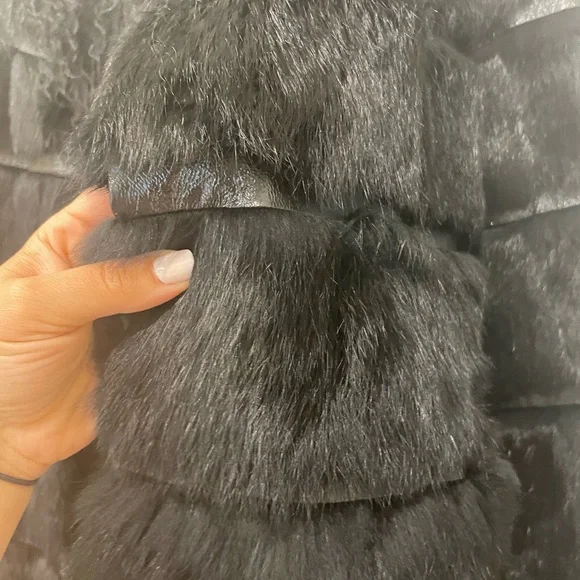 100% rabbit fur coat - Picture 8 of 9